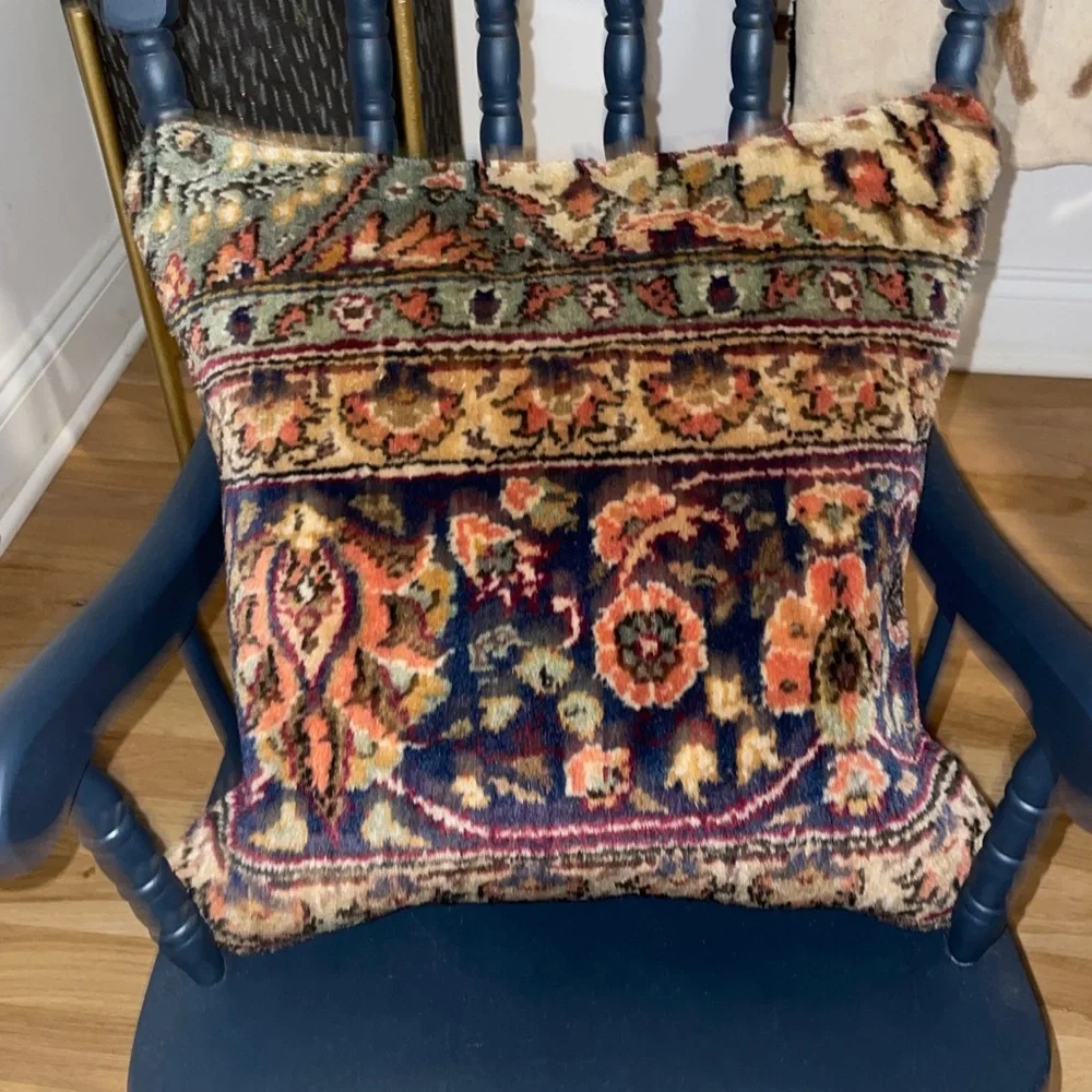Old Kilim 16”x16” old